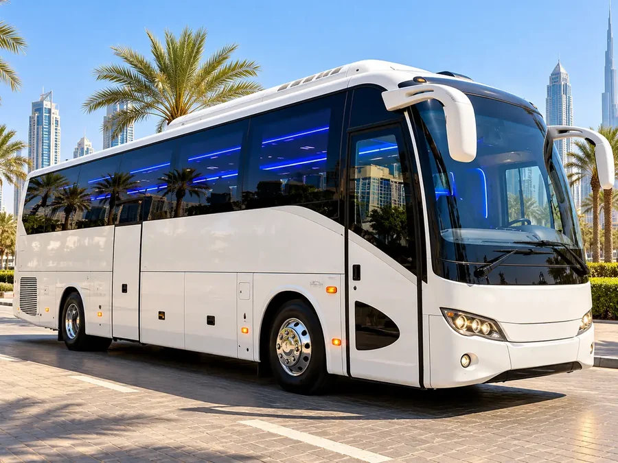Luxury party and event bus representing specialist private group transport